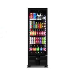 Cervejeira 393 Litros Porta de Vidro Full Black CCV290 | Refrisol