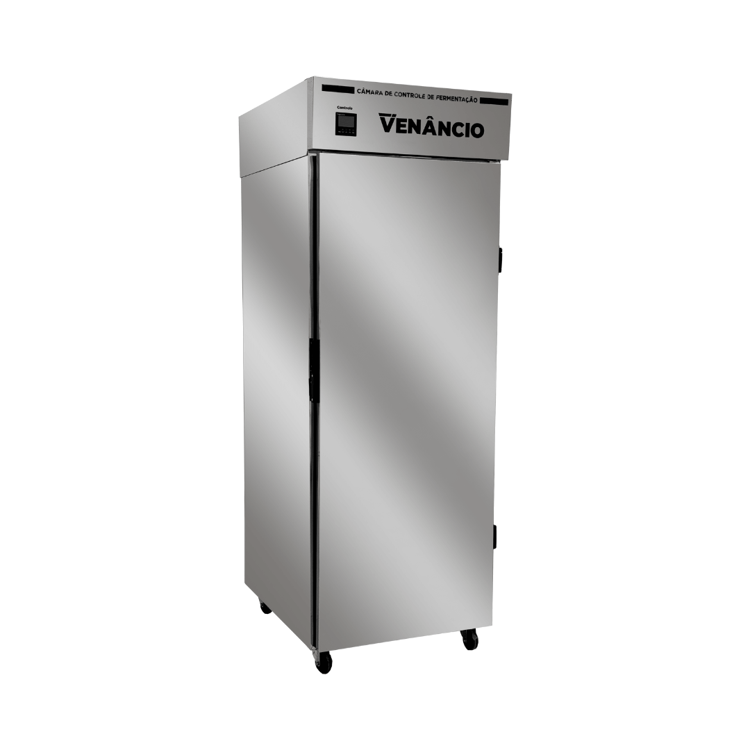 Armário de Controle de Fermentação Crescepão Inox 20 Esteiras 220v Venâncio