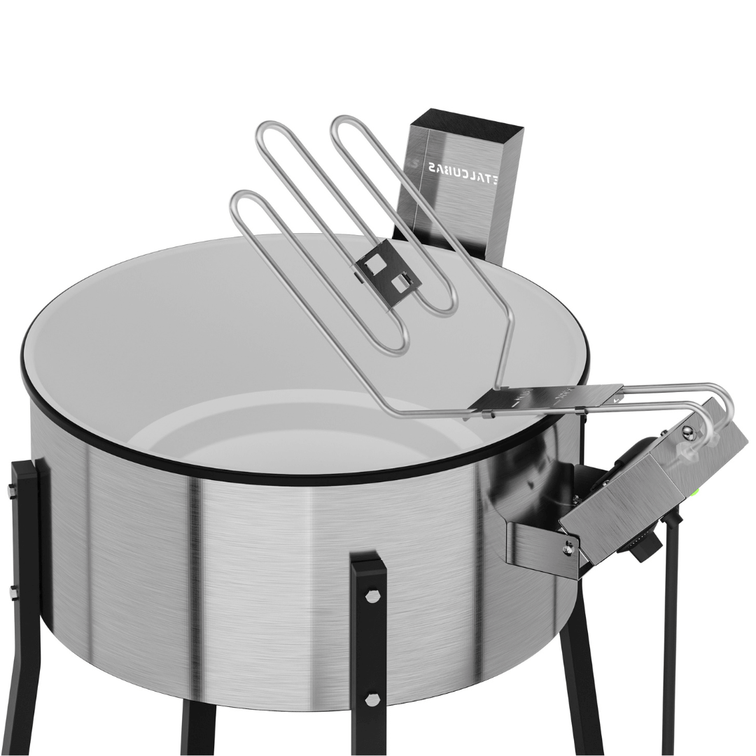 Fritadeira Tacho de Fritura Elétrico 15 Litros TFRE 15 Alumínio 220v Metalcubas