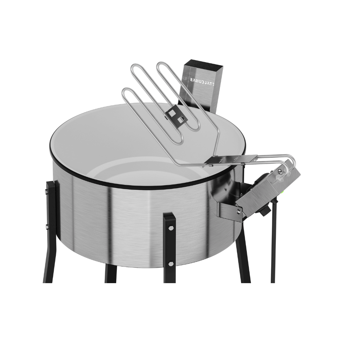Fritadeira Tacho de Fritura Elétrico 15 Litros TFRE 15 Esmaltado 220v Metalcubas