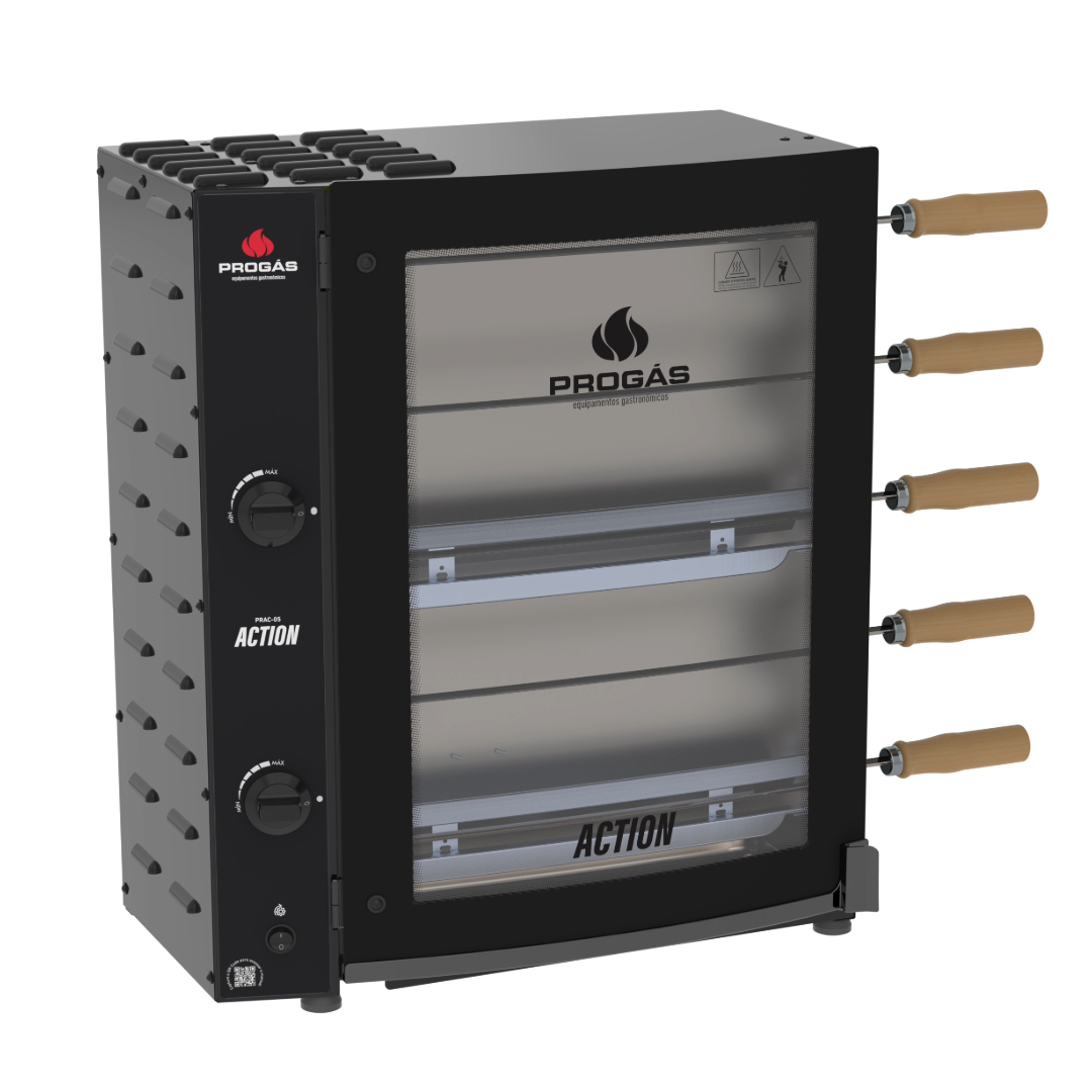 Forno Assador Rotativo PRAC-05/T Bivolt Progás