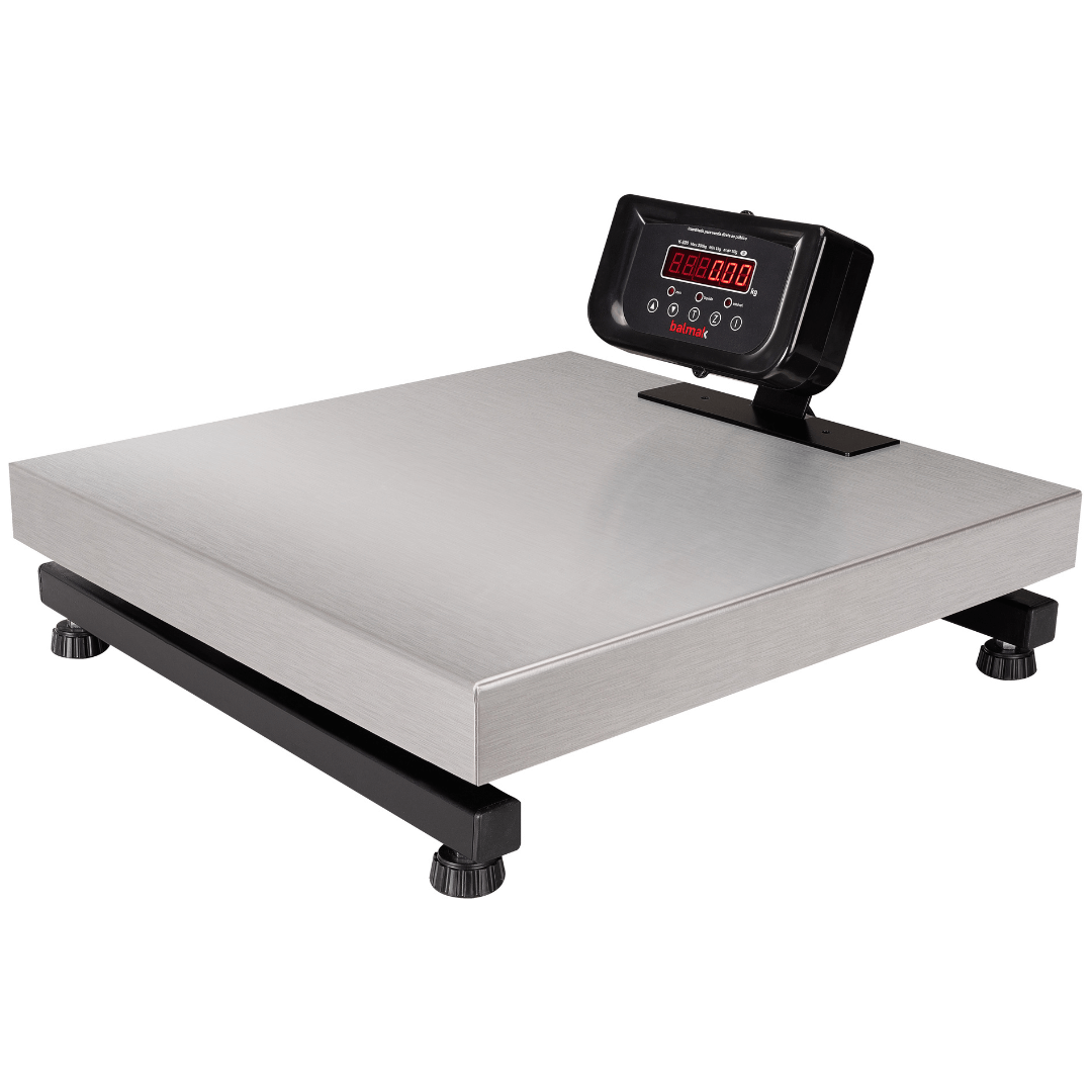 Balança Digital Pesadora de Plataforma 300 kg K-300IB-3/S Inox Bivolt Balmak