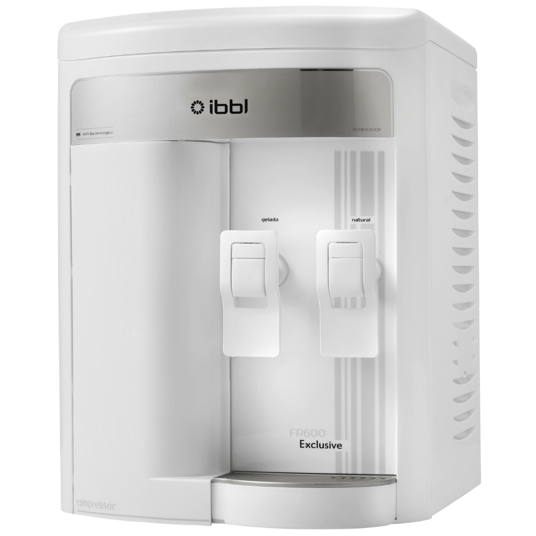 Purificador Compressor Exclusive Branco Tipo Doméstico FR-600 220v IBBL