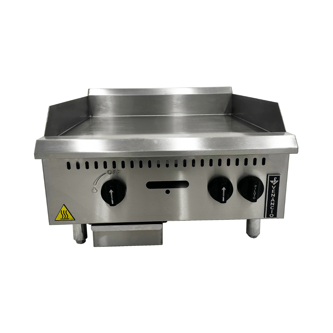 Chapa a Gás Prime 60 cm de Mesa 19mm de espessura PCM060G-ME Baixa Pressão Venâncio