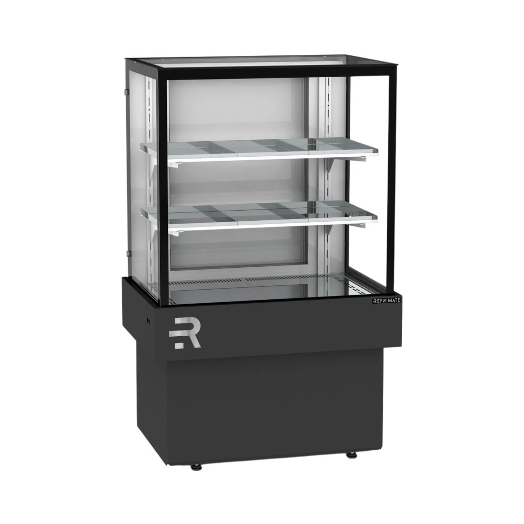 Balcão Expositor 750 Quente Vanguard Plus Preto 220v Refrimate