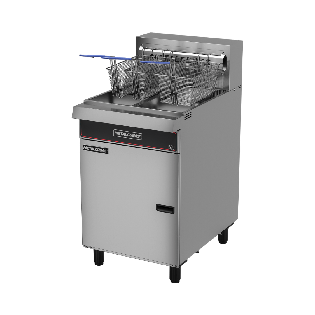 Fritadeira Elétrica Água e Óleo Premium FAO 3 C Duplo PRM 220v Metalcubas