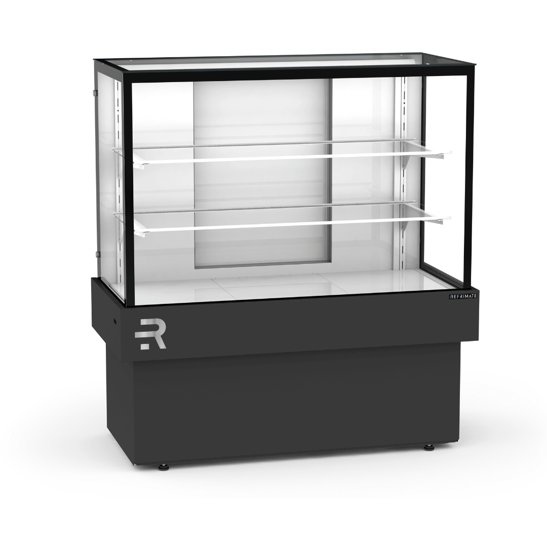 Balcão Expositor Seco Tampo de Vidro 1100 Vanguard Plus 220v Refrimate
