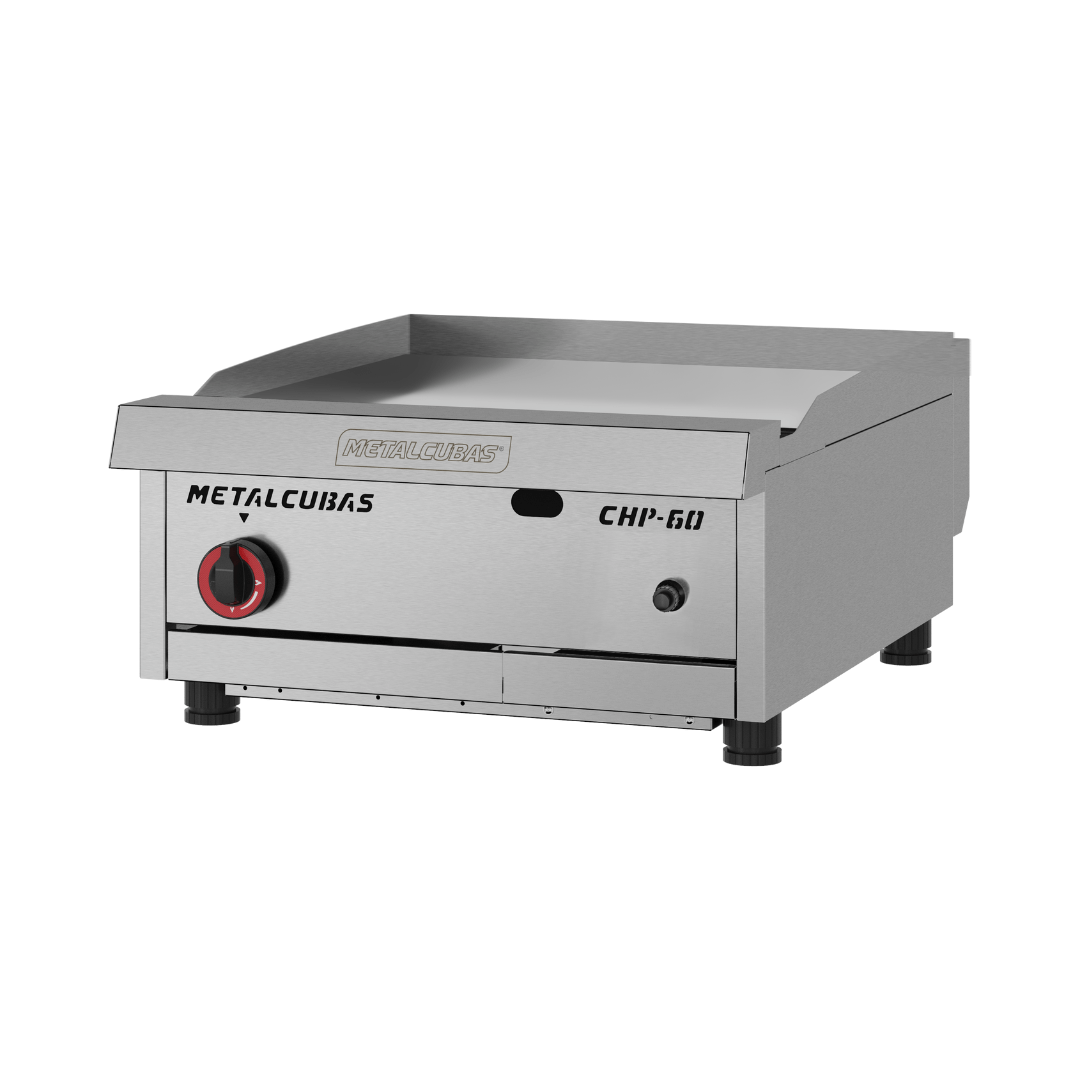 Chapa Bifeteira Premium a Gás 60 cm CHP 60 G2 Metalcubas