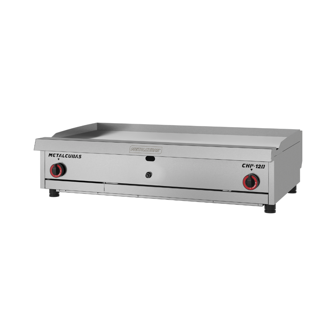 Chapa Bifeteira Premium a Gás 120 cm CHP 120 G2 Metalcubas