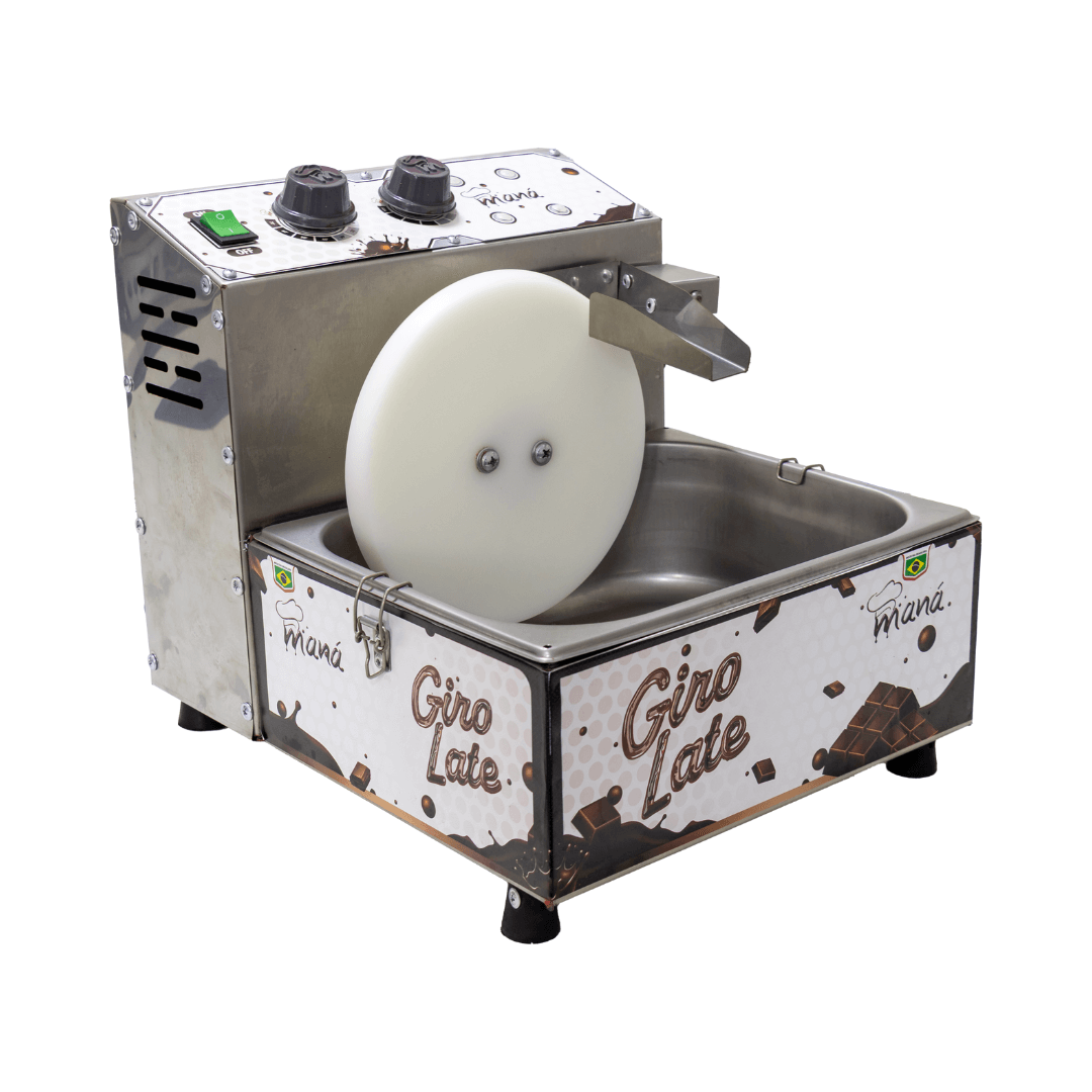 Derretedeira de Chocolate Industrial 6 Litros Giro Late 220v Maná