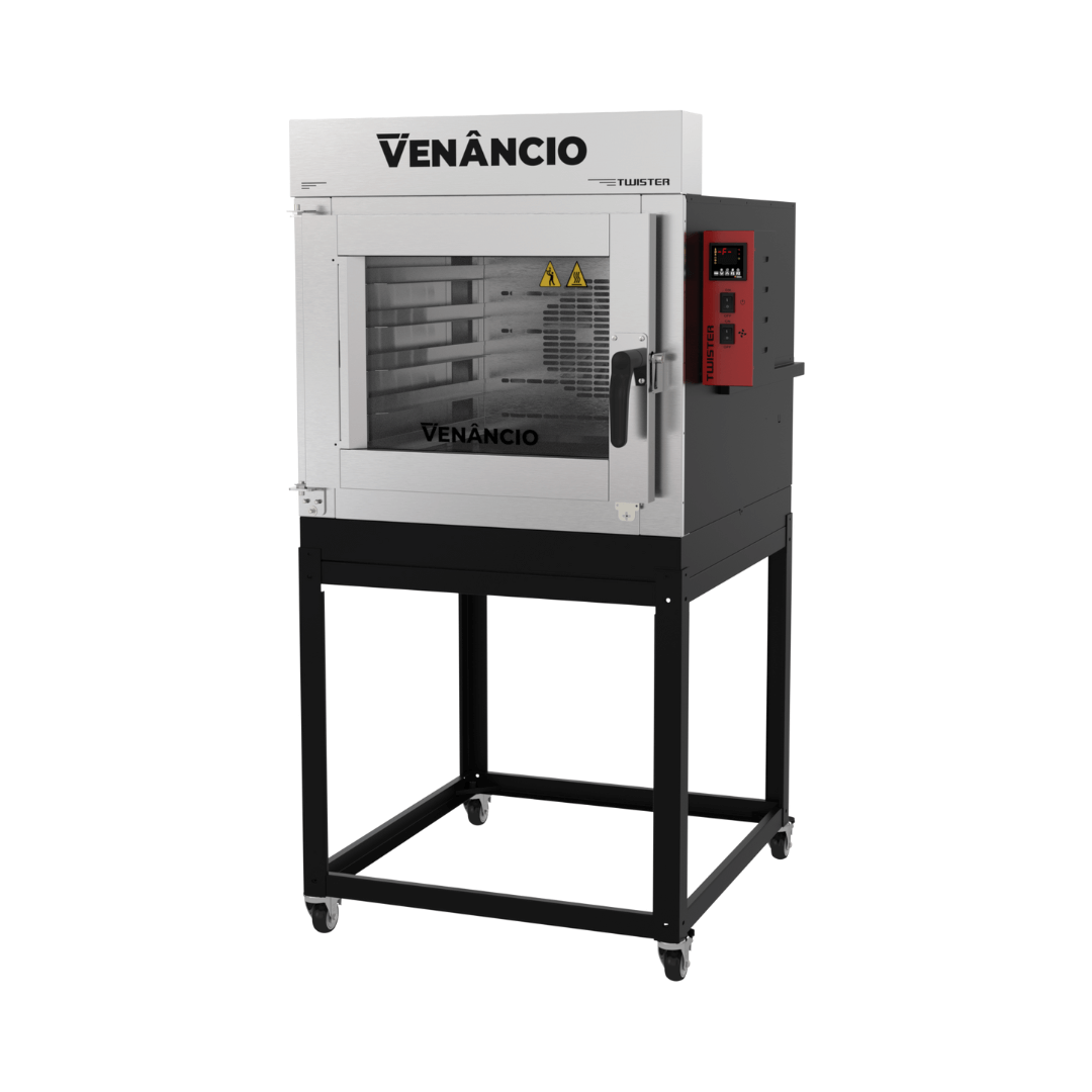 Forno Turbo Twister 5 Esteiras Elétrico FVT 5E 220v Monofásico Venâncio