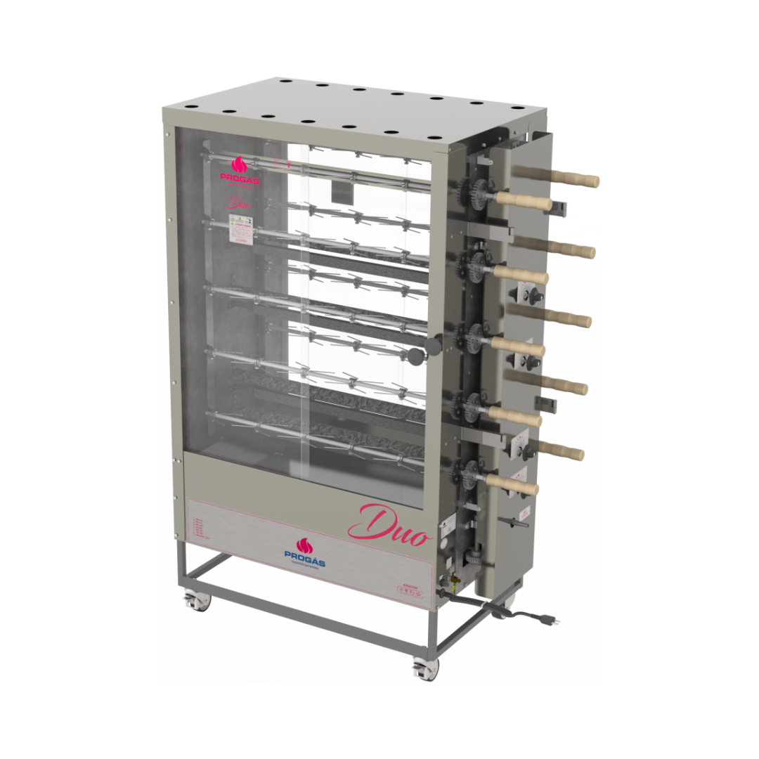 Forno Tubular Rotativo Elétrico PR-6100 DUO Bivolt Progás