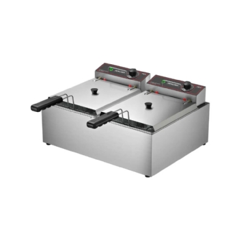 Fritadeira Elétrica 2 Cubas Óleo 10 litros FRCE 10 110v Metalcubas
