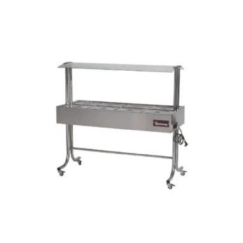 Buffet Térmico Aquecido BTE 08 Bandejas ST 220v Inox Gastromaq