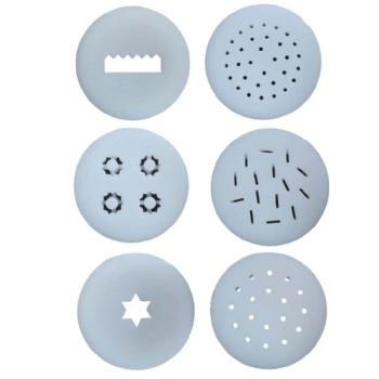 Kit Trefilas 6 unidades para Massas  Boca 5 Nylon