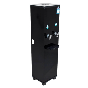 Bebedouro Industrial de Coluna 1 Gelada 1 Natural 25 Litros 110v Office Black Frisbel