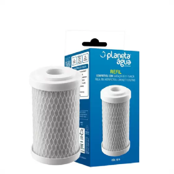 Refil para Filtro Clor 5 Carbo Block Planeta Água