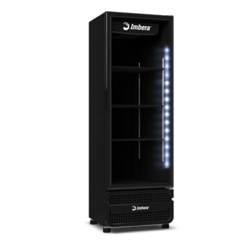 Refrigerador Vertical 485 Litros Porta de Vidro Full Black VRS16 220v Imbera