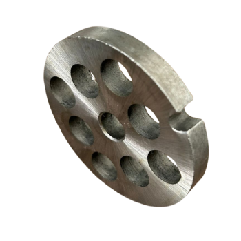 Disco Furo 12mm Para Maquina De Moer Carne Nº8 Aço Carbono