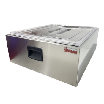 Cuba Premium Inox Sous Vide GN 2/1 com Tampa Sirman