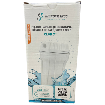 Filtro de Água para Bebedouros Industriais Clor 7 Hidrofiltros