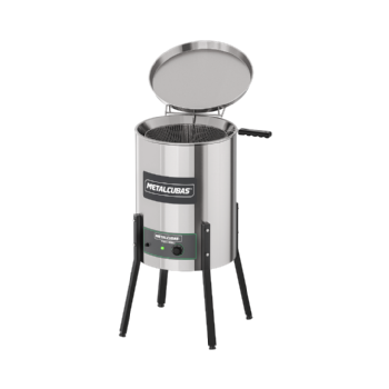 Fritadeira Elétrica 25 Litros Zona Fria Óleo 8000W TFOE 25 CG 220v Metalcubas