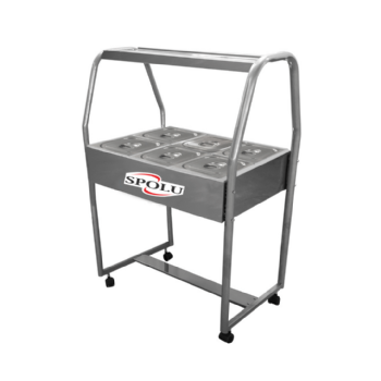 Buffet Térmico Aquecido 6 Bandejas SPL-506 220v Spolu