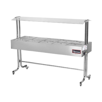 Buffet Térmico Aquecido BTE 10 Bandejas ST 220v Inox Gastromaq