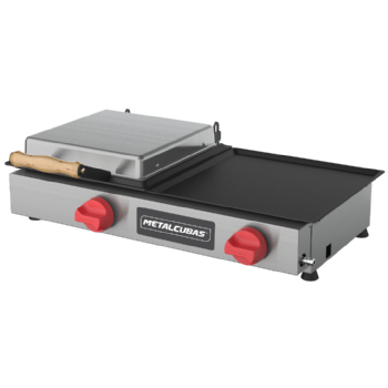 Grill a Gás 70 cm Com Prensa MGG 70 Metalcubas