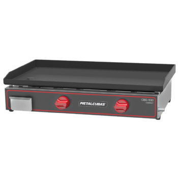Chapa Bifeteira a Gás Compacta 60x45 CBG 600 C Metalcubas