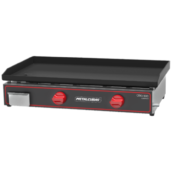 Chapa Bifeteira a Gás Compacta 80x45 CBG 800 C Metalcubas