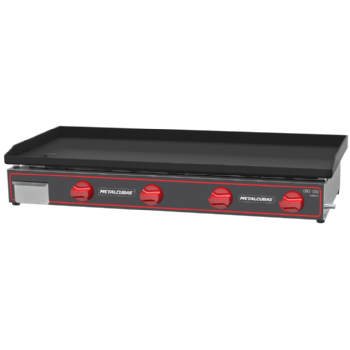 Chapa Bifeteira a Gás Compacta 120x45 CBG 1200 C Metalcubas