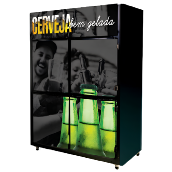 Mini Câmara Cervejeira 4 Portas 4 KPTC STD 220v Klima