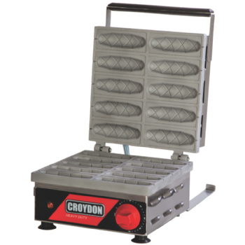 Máquina de Crepe Suiço Crepeira 10 Cavidades CRPP 110v Croydon