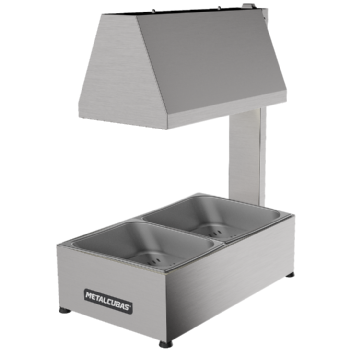 Conservador de Frituras Duas Cubas MCF 02 CP 110v Metalcubas
