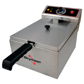 Fritadeira Elétrica 1 Cuba Óleo 05 Litros FE 10 Inox 110v Skymsen