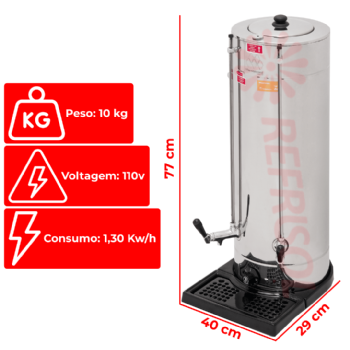 Cafeteira Elétrica Master 10 litros 110v Marchesoni