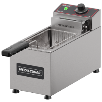 Fritadeira Elétrica 1 Cuba 3 Litros FE 1 C 220v Metalcubas