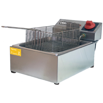 Fritadeira Elétrica 1 Cuba Inox 3,5 Litros FB1D 220v Croydon
