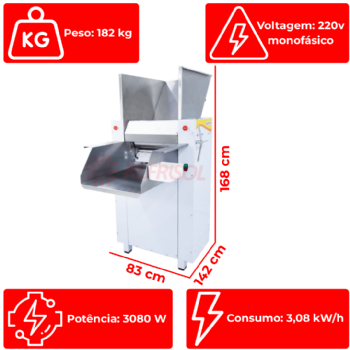 Cilindro Sovador 50 CLISVT50NR 220v Venâncio