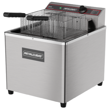 Fritadeira Elétrica Água e Óleo 18 Litros 5500 W GFAO 18 M 220v Metalcubas