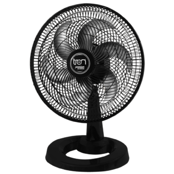 Ventilador De Mesa Oscilante Premium Preto 220v Tron