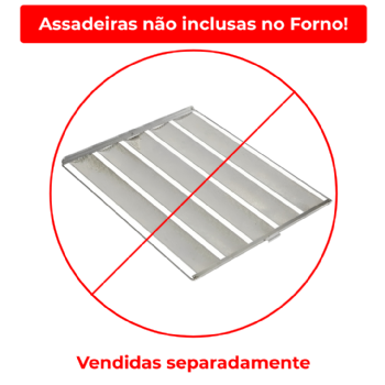 Forno Turbo 10 Esteiras Elétrico FTE 10 Epóxi 380v Trifásico Gastromaq