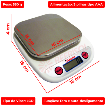 Balança de Precisão 5 kg UC 5 Urano