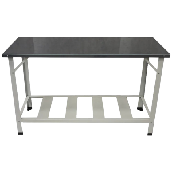 Mesa de Trabalho 150 x 60 Inox 430 Desmontável Metal Brey
