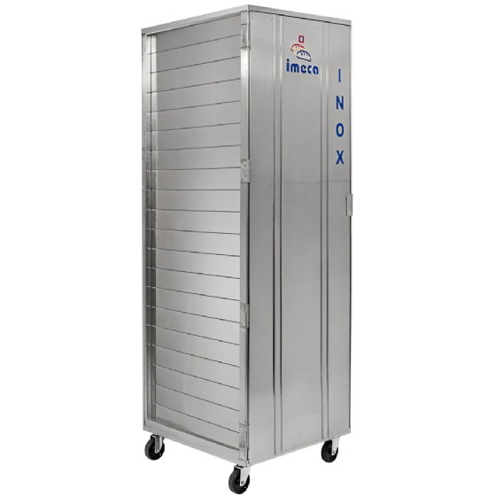Armário de Crescimento Inox 430 para 20 Assadeiras 58x70 Vazio Imeca
