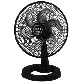 Ventilador De Mesa Oscilante Premium Preto 110v Tron