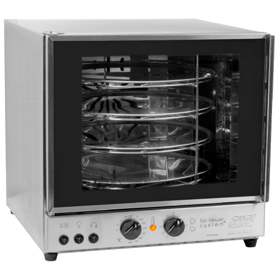 Forno Rotativo Elétrico Analógico 4 Assadeiras Inox FGE 4 220v Titã