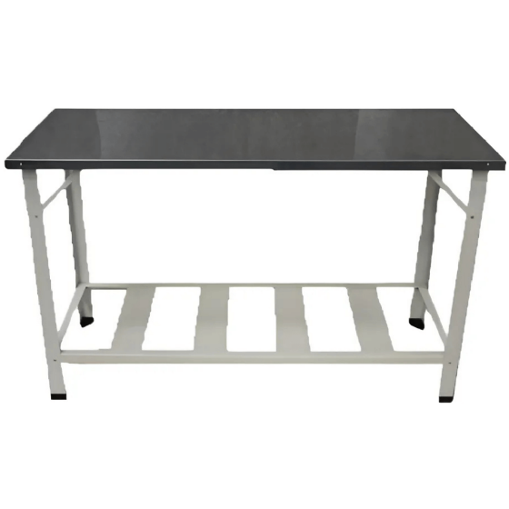Mesa de Trabalho 190 x 80 Inox 430 Desmontável Metal Brey