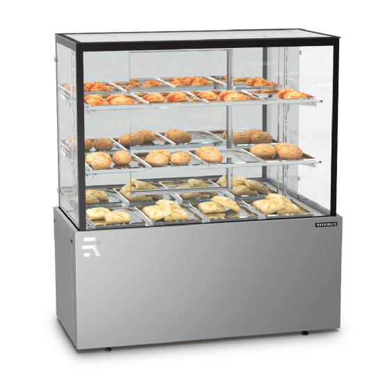 Balcão Expositor 1100 Seco Vanguard Top Inox 220v Refrimate